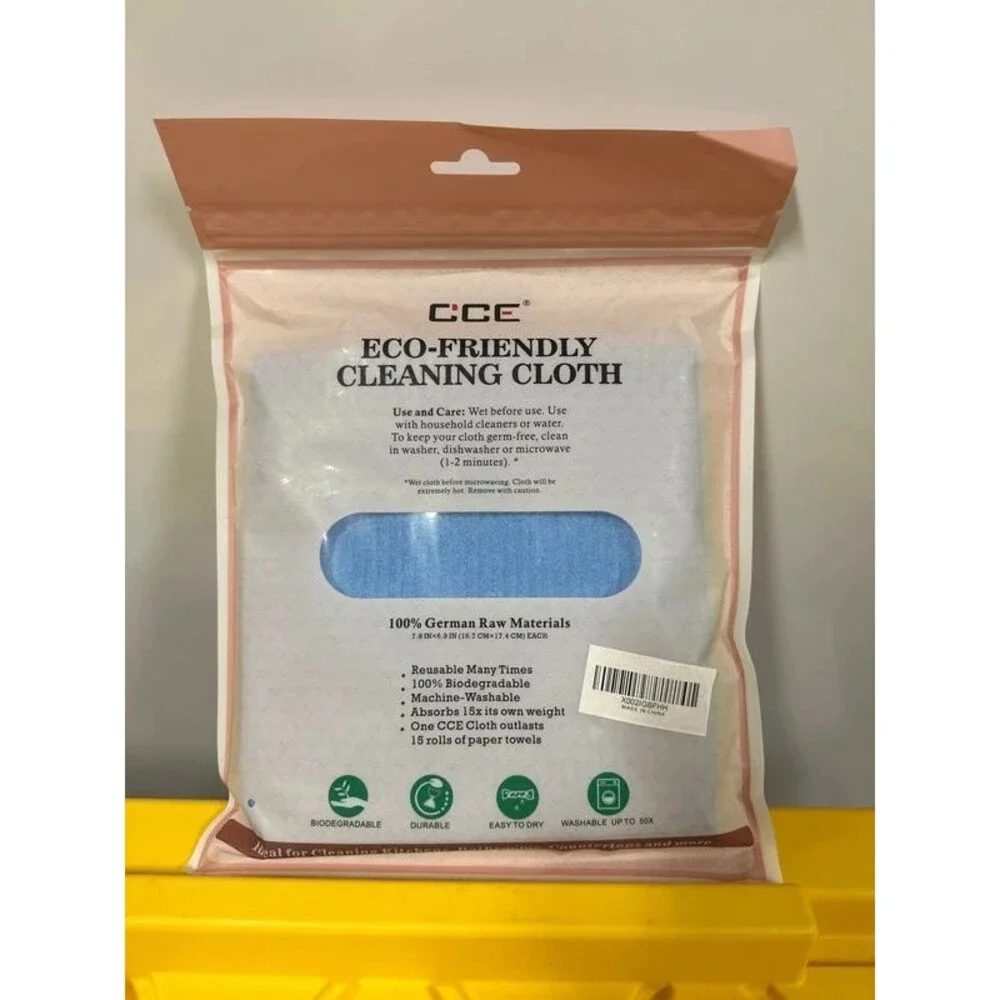 Eco-Friendly Sponge Cleaning Cloth - Reusable